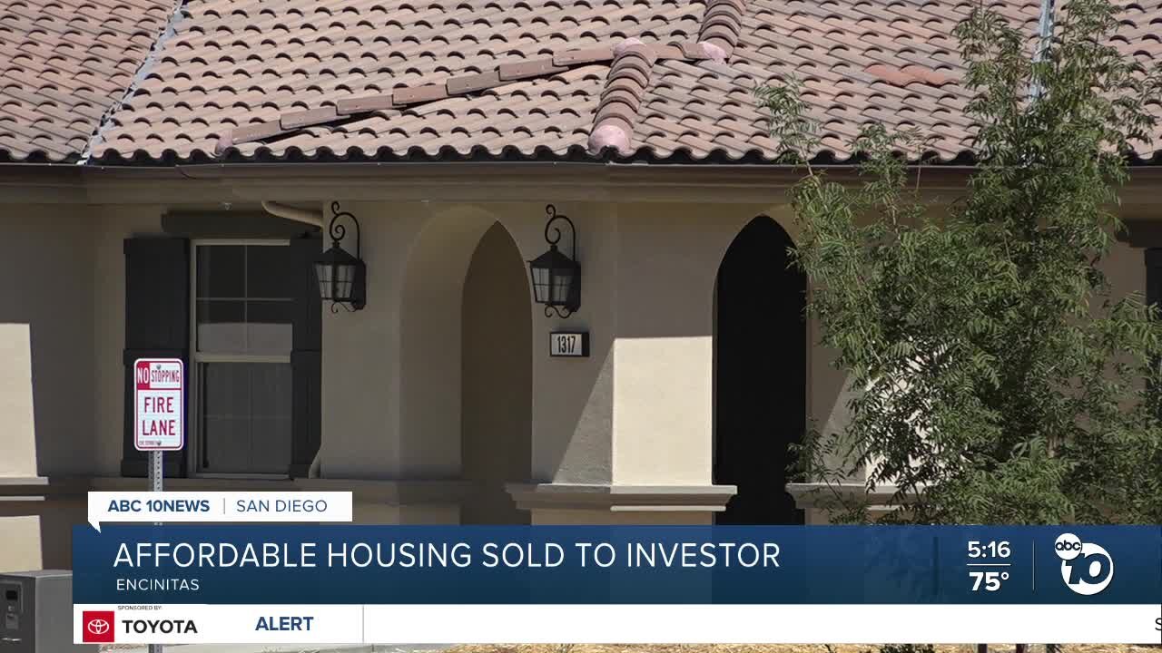Investor beats out low-income families for affordable home