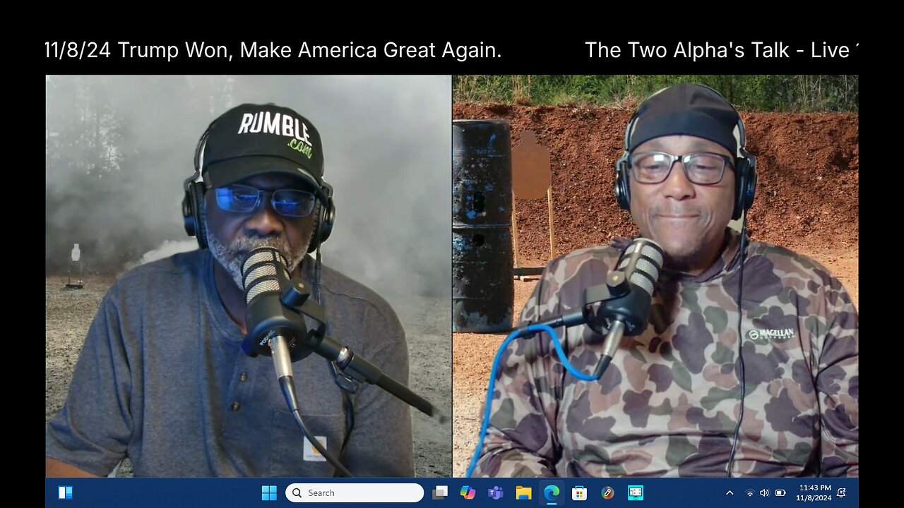 The Two Alpha's Talk - Live 11/8/24 Trump Won, Make America Great Again. Plus After hour.