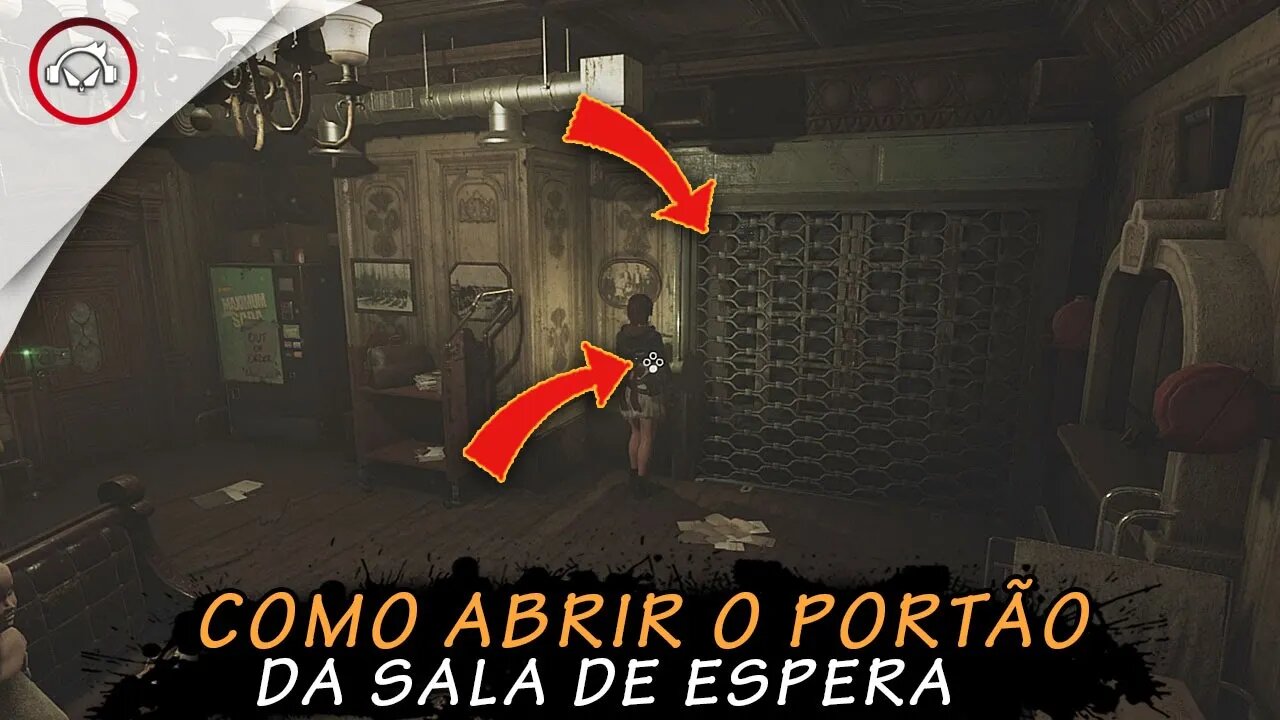 Tormented Souls, Como abrir o portão da sala de espera | super dica PT-BR