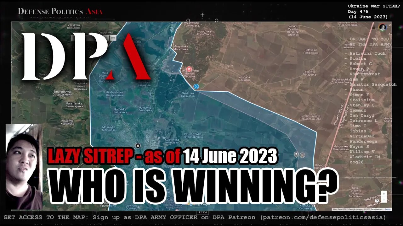 Who is winning right now? - as of 14 June 2023 | Ukraine War LAZY SITREP / Report / Update