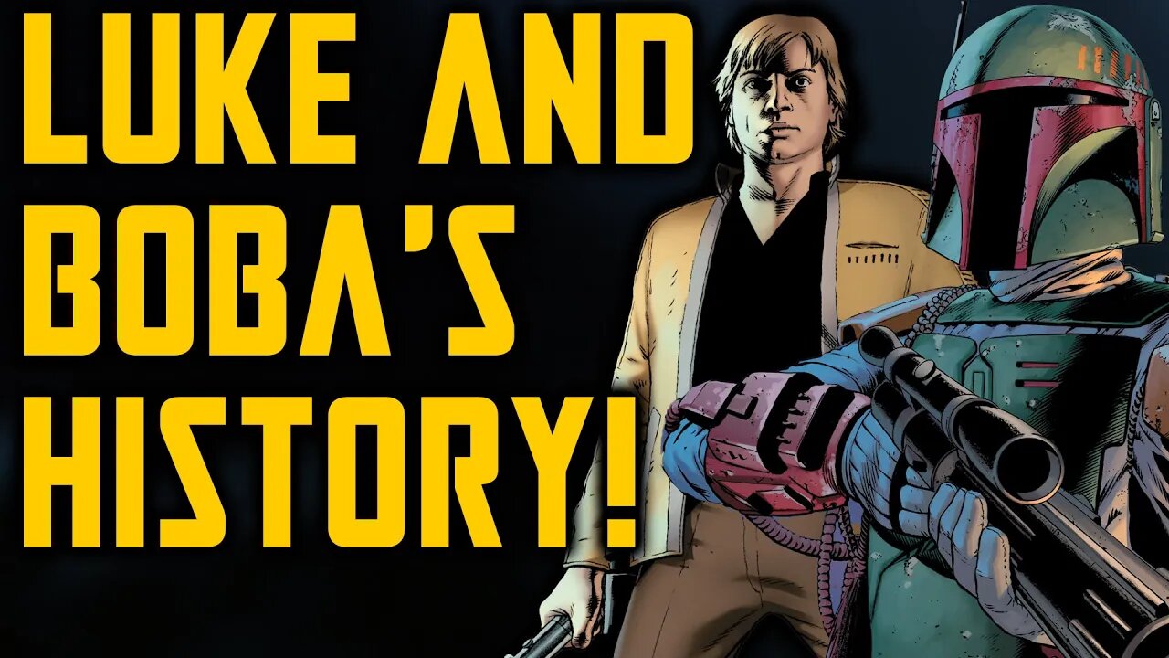 Star Wars The Book of Boba Fett - Luke Skywalker and Boba Fett has HISTORY