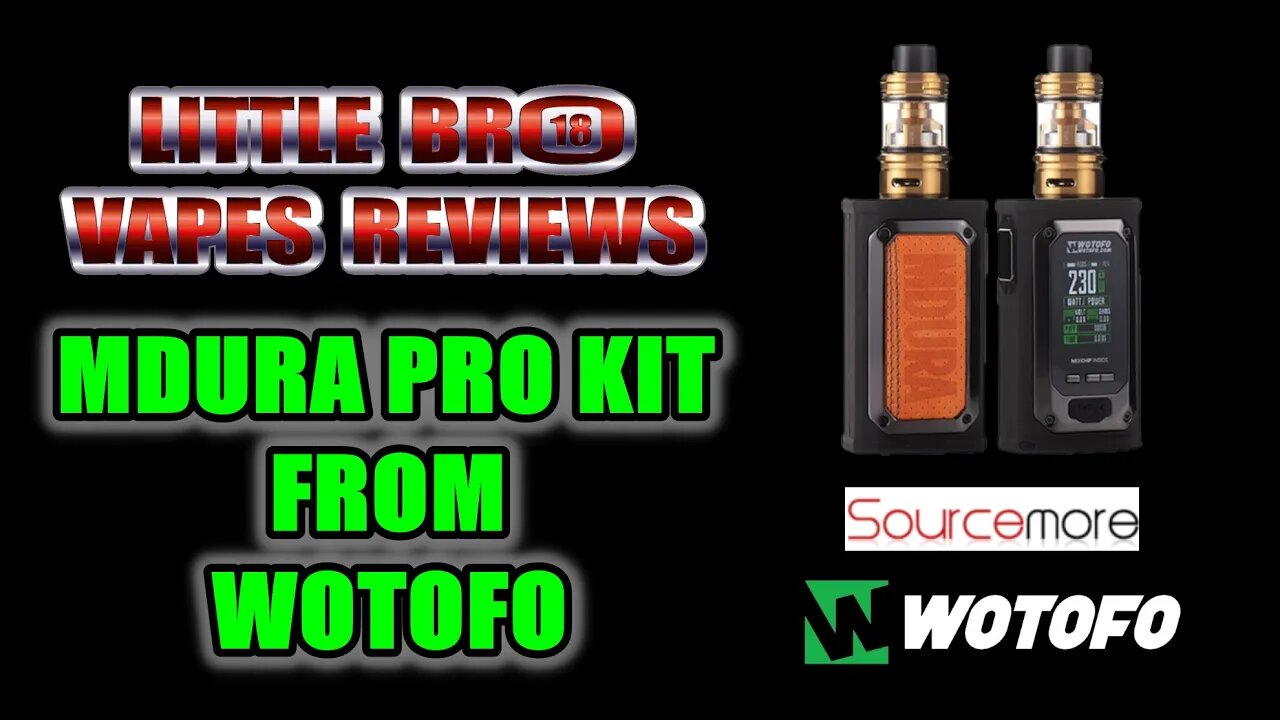 WOTOFO Mdura Pro Kit With The NexMesh Pro Tank