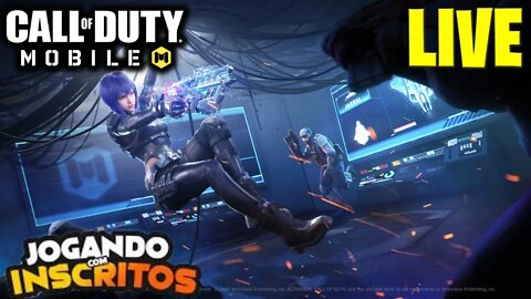 LIVE COD MOBILE - SORTEIO GIFT CARD -JOGANDO COM INSCRITOS 🔥 BR e MJ BLACKOUT ISOLATED FAVELA 🔥