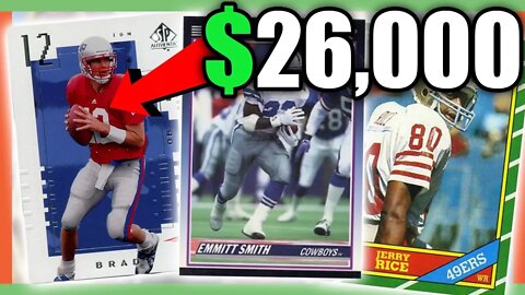 RARE FOOTBALL CARDS WORTH MONEY - NFL CARDS WORTH MONEY!!