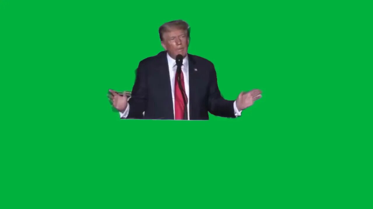 Green Screen – everything woke turns to shit trump HD