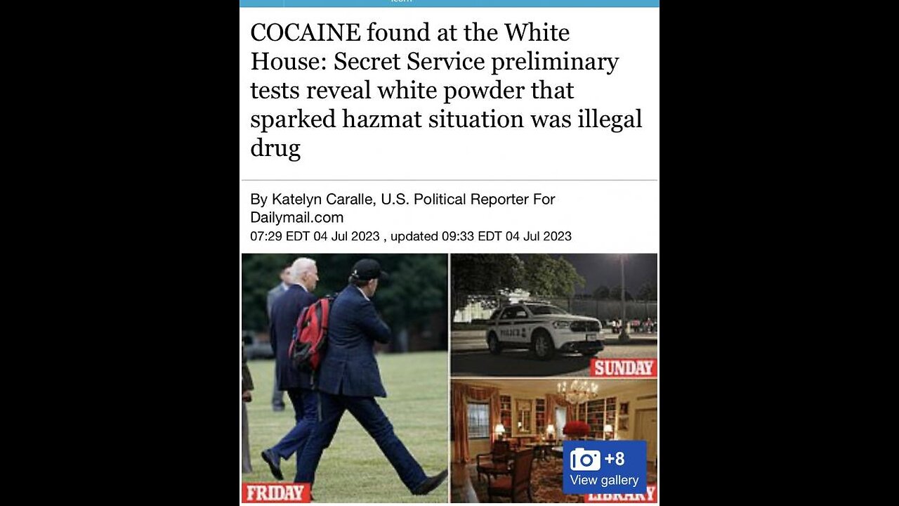 COCAINE Found In White House; Uh… Where Was Hunter Biden?: Robby & Brie 7-5-23 The Hill