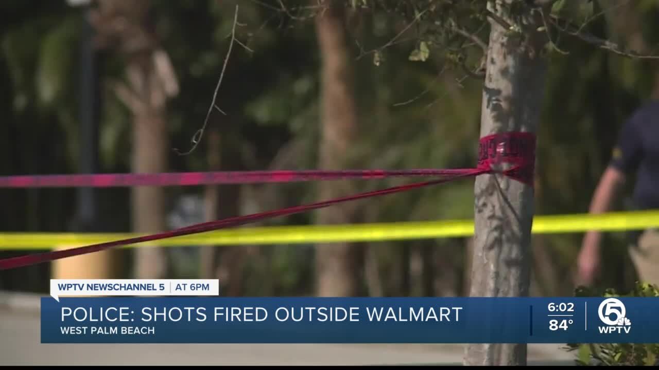 Shots fired during confrontation with police at Walmart on 45th Street