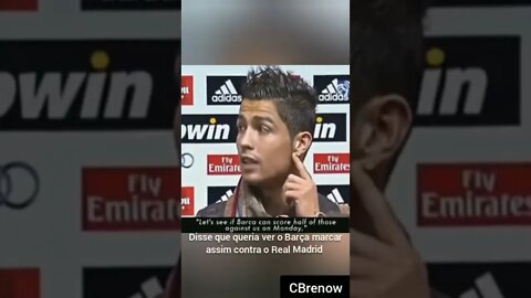 O DIA QUE O BARÇA FEZ CR7 SE ARREPENDER