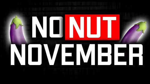 NoNut November 2020 - 14 Reasons Why You Should Participate