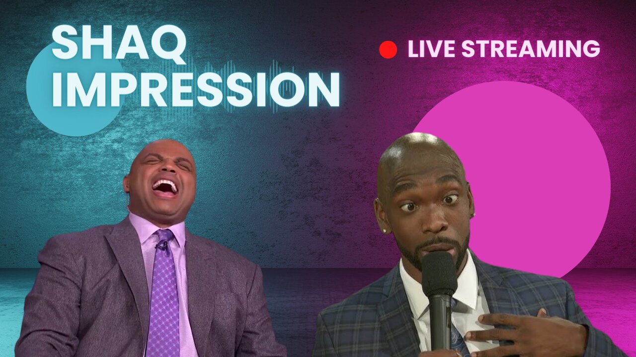 Chuck Can't hold it against this Shaq Impression