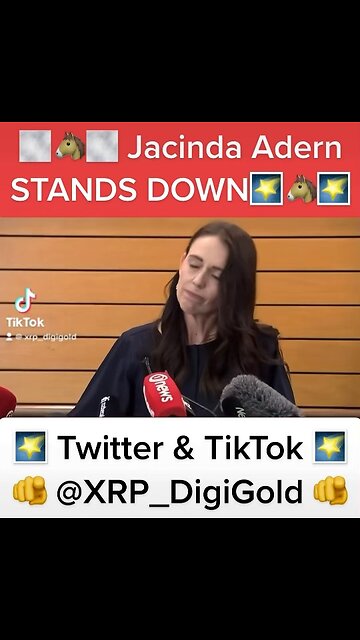NZ Prime Minister STEPS DOWN 🐴