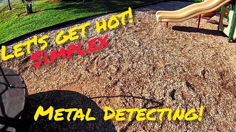 Gettin Hot Metal Detecting | Treasure Hunt | Search 4 Gold & Silver | Simplex | Park Hunt