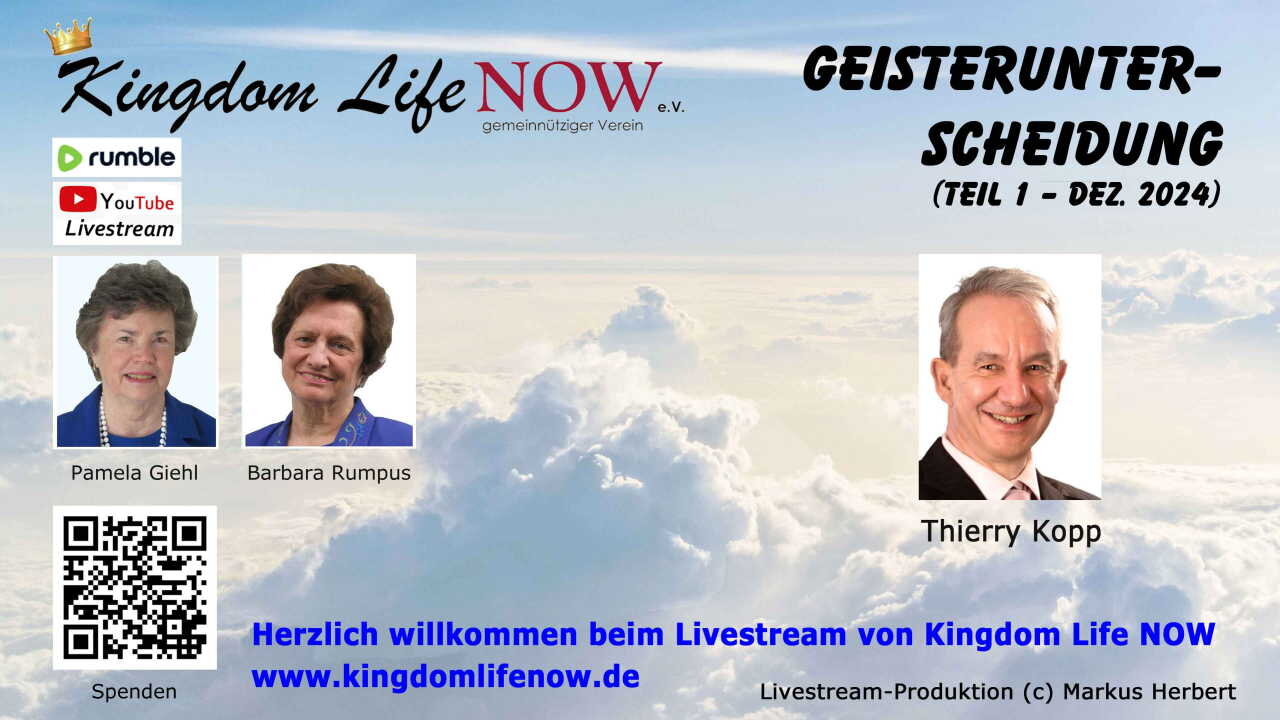 Geistunterscheidung - Thierry Kopp (Teil 1 - Dezember 2024)