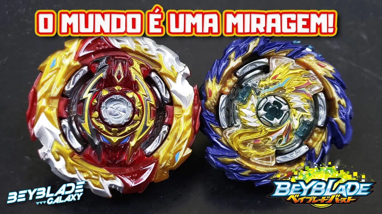 WORLD SPRIGGAN .U' 2B vs MIRAGE FAFNIR .Nt 2S - Beyblade Burst ベイブレードバースト