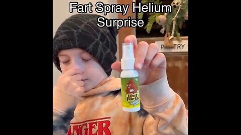 Fart Spray Helium Surprise