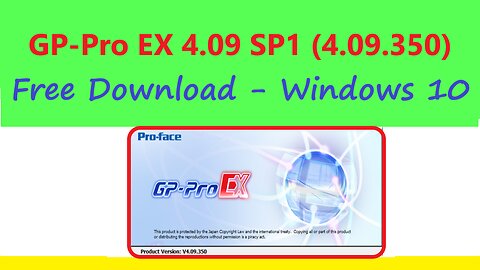 0060 - GP pro ex 4009 sp1 download free install windows 10