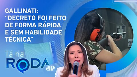 Flávio Dino sobre porte de armas: “Existe liberdade PARA MATAR?” | TÁ NA RODA