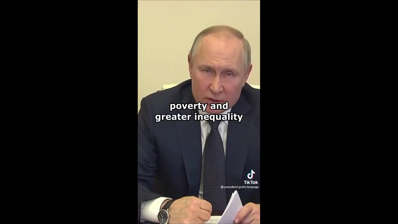 Putin: Who will answer for the millions who will die of hunger in the world's poorest countries due to global inflation caused by the West?