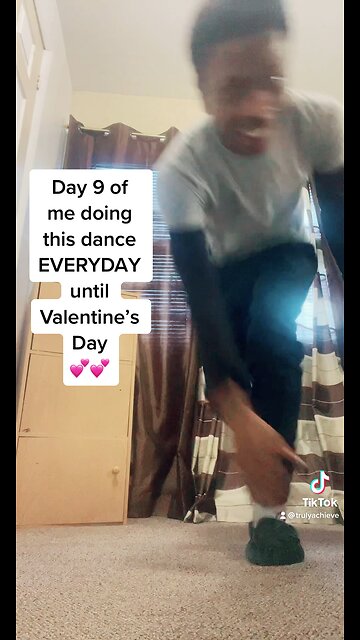 Day 9 of me doing this TikTok dance EVERYDAY until Valentine’s Day 💕💕 #shorts #shortsfeed #fyp #fy