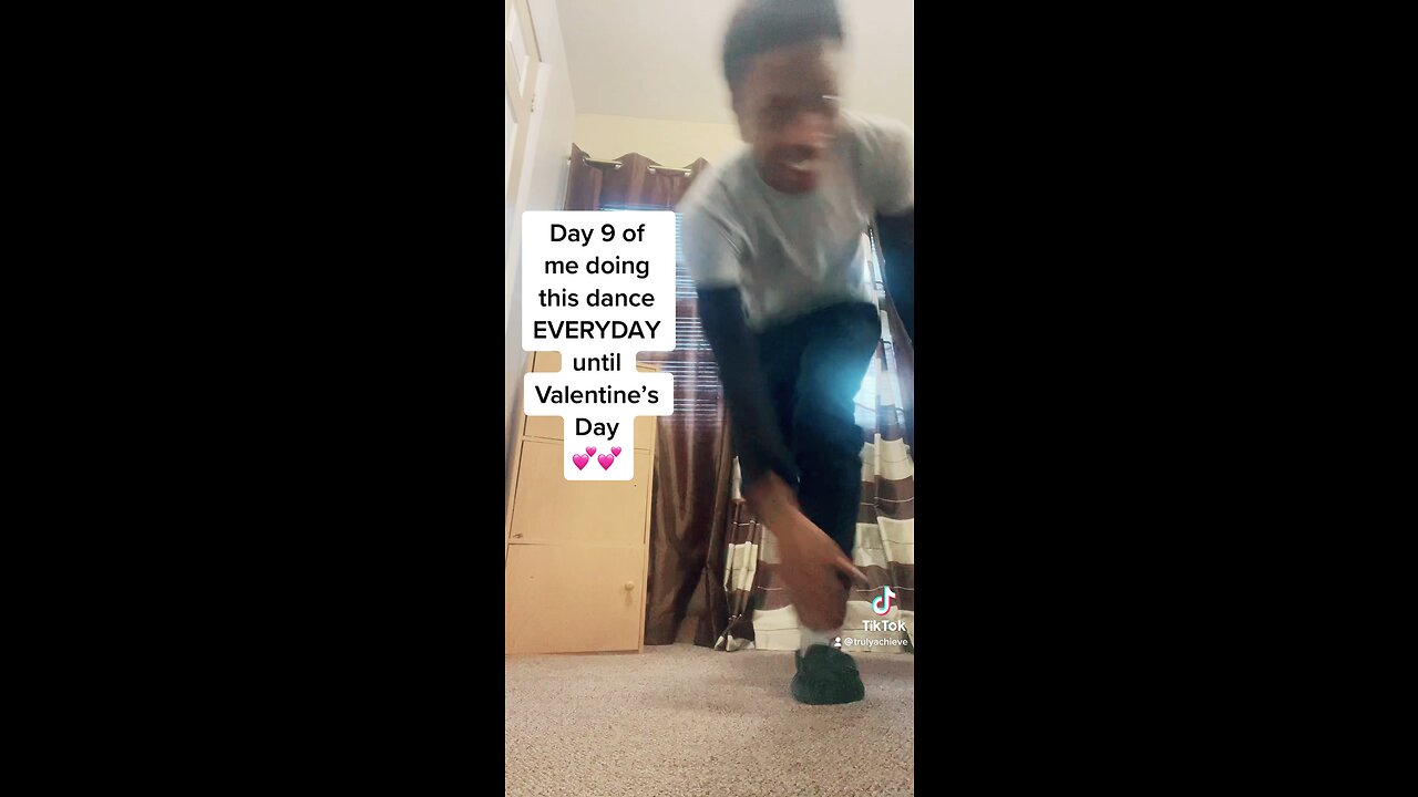 Day 9 of me doing this TikTok dance EVERYDAY until Valentine’s Day 💕💕 #shorts #shortsfeed #fyp #fy