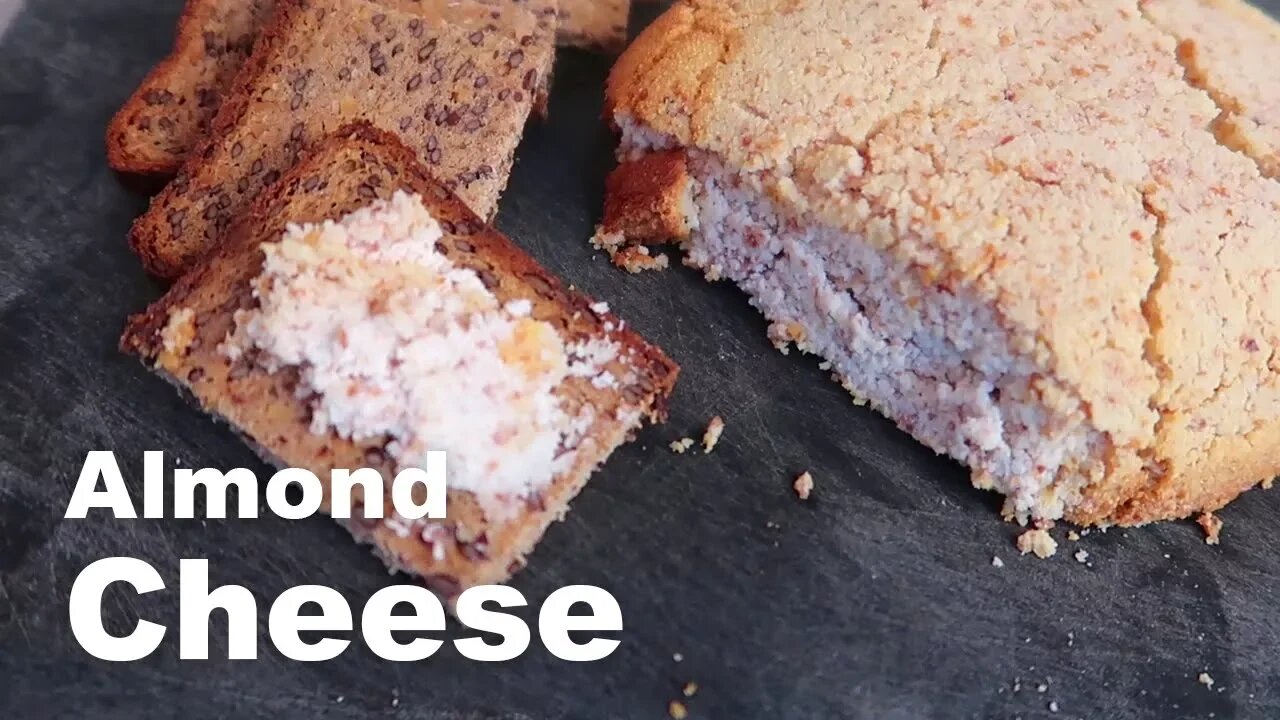 Homemade almond cheese - Easy vegan cooking