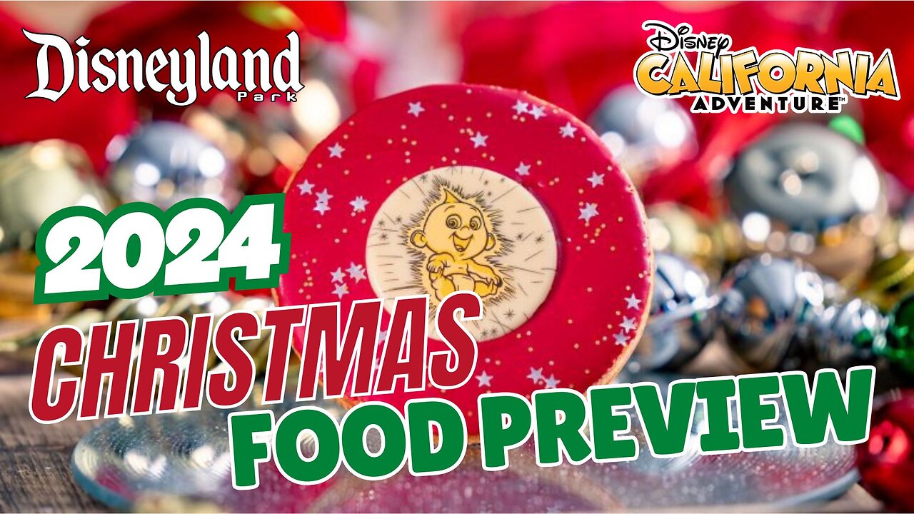 Disneyland Food Preview Christmas Holiday 2024 | Christmas Treats | MagicalDnA