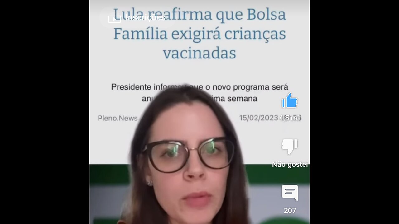 In Brazil Lula reaffirms that Bolsa Família will demand vaccinated children and long live freedom