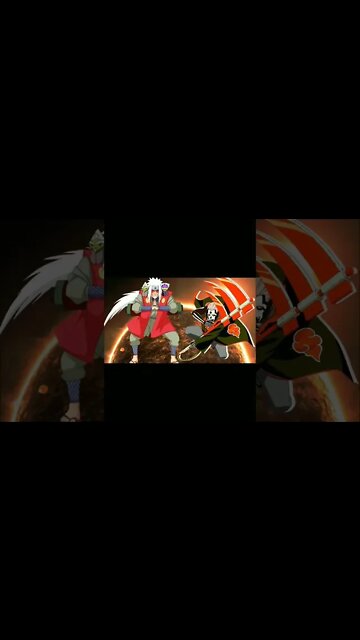 SIAPA PALING KUAT?? - JIRAIYA Lawan AKATSUKI.#shorts