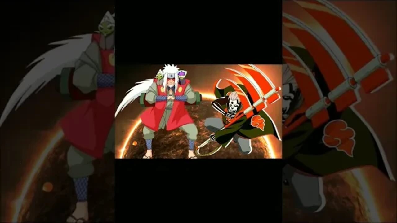 SIAPA PALING KUAT?? - JIRAIYA Lawan AKATSUKI.#shorts