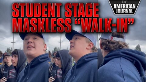 Student Walk-outs Against Mask Mandates Break Out Across The Country