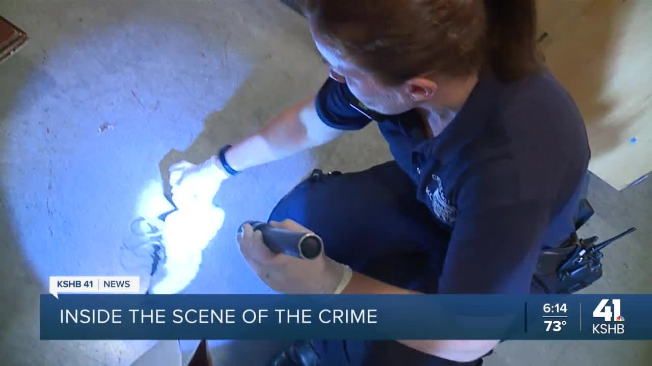 Inside look at KCPD's crime scene investigation training