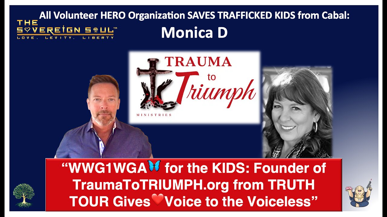 WWG1WGA🦋 for the KIDS: Founder of TraumaToTRIUMPH.org from TRUTH TOUR Gives Voice to the Voiceless❤️