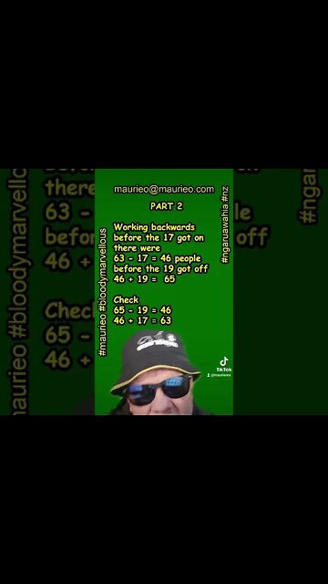 maurieo #shorts TRAIN PROBLEM SOLVED