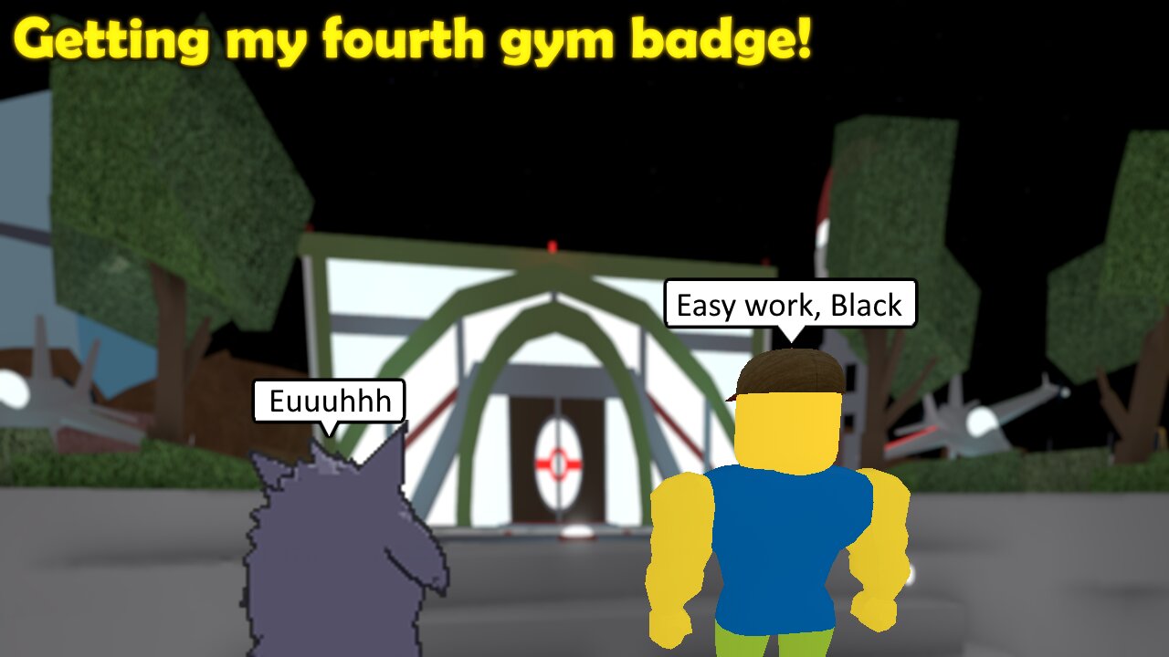 Beating Anthian Gym! Pokemon Brick Bronze Roblox