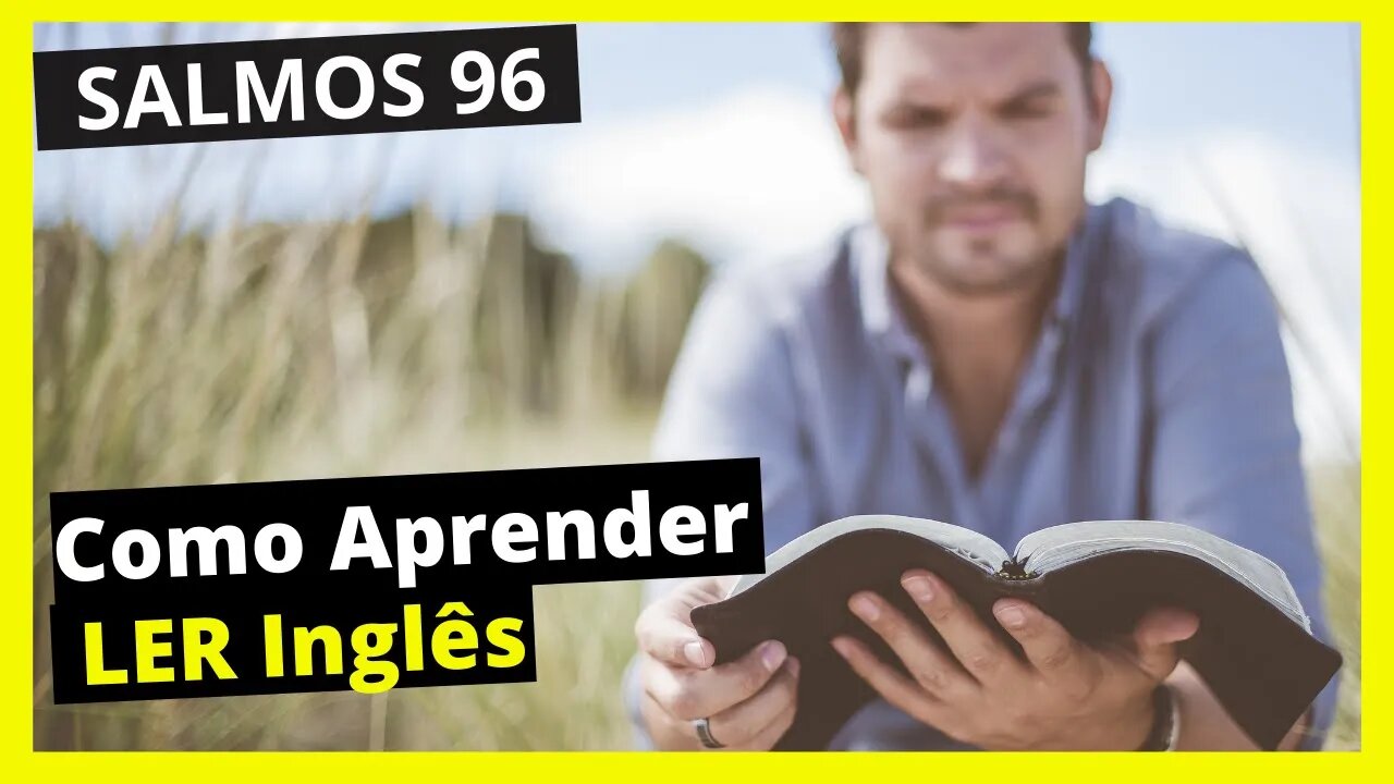 Como Aprender Inglês com a Bíblia | INGLÊS PARA INICIANTES\APRENDA INGLÊS COM LEITURA GUIADA.