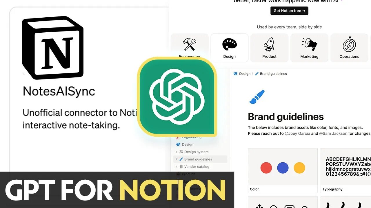 ChatGPT NotesAISync Plugin Integration & Notion For Note-Taking | Tutorial