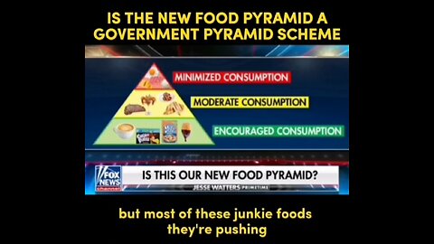 IS THIS OUR NEW FOOD PYRAMID?