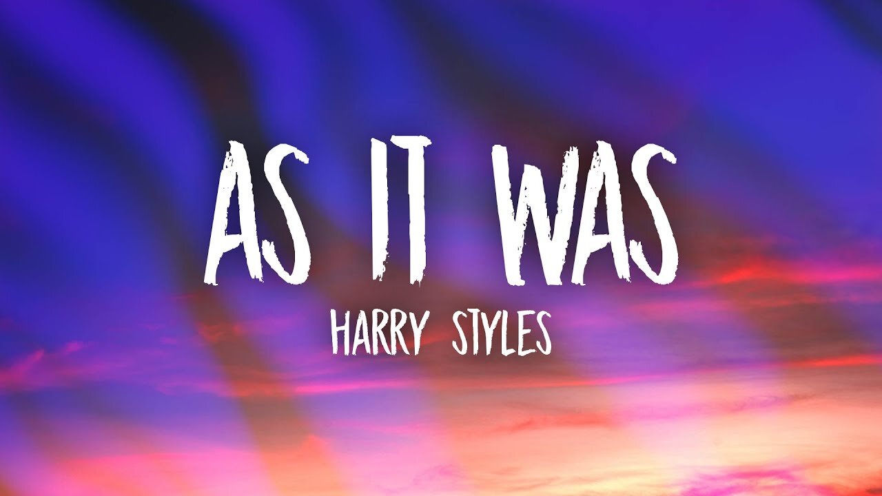 Harry Styles - As It Was (Lyrics)