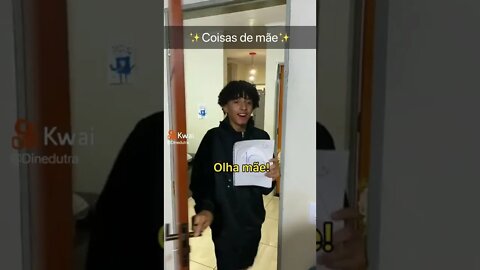 Como a Dinedutra do (Kwai) ela é mãe tá no direito do esforço do filho #shorts