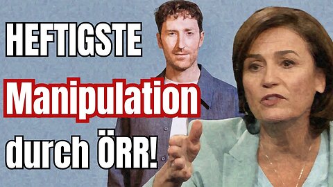 Unglaublich: So manipuliert der ÖRR seine Zuseher@Amnas🙈🐑🐑🐑 COV ID1984
