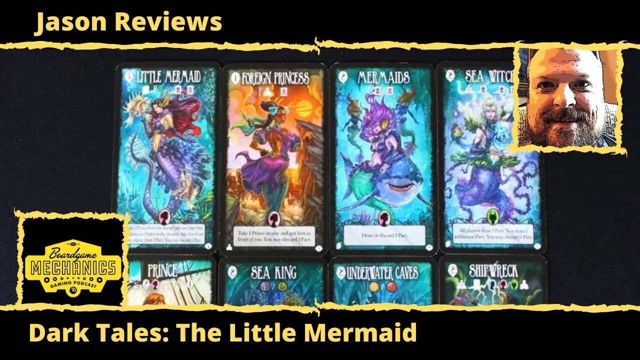 Jason's Board Game Diagnostics of Dark Tales: The Little Mermaid