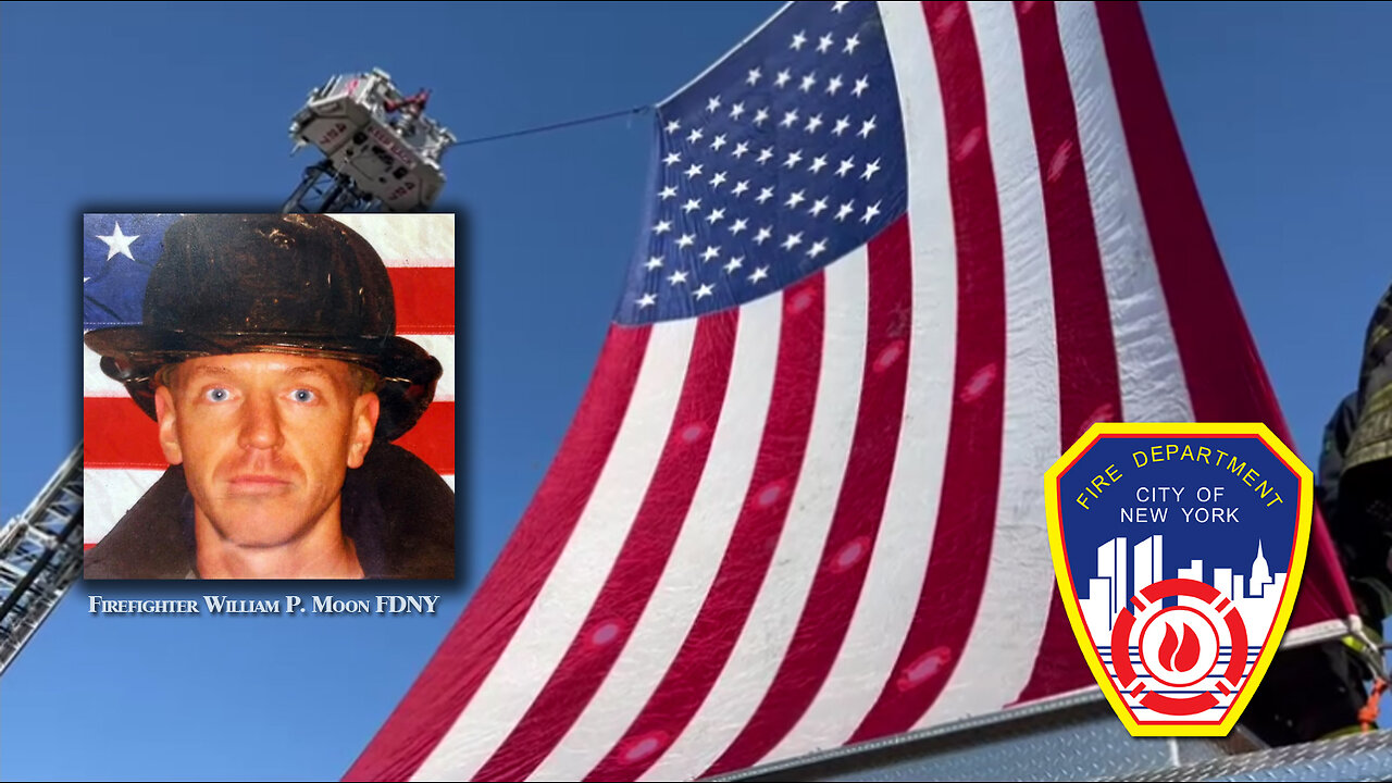 Paying Respect to a Hero Firefighter - FDNY Firefighter William P. Moon