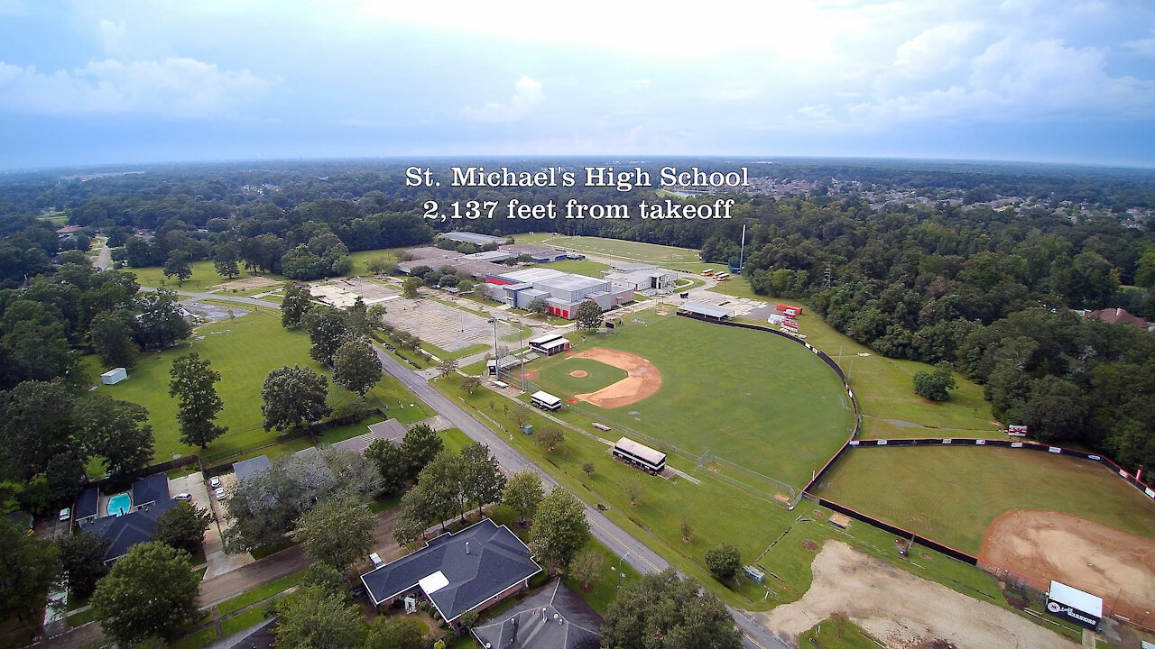 Lake, School, Home from a Yuneec Typhoon H Drone