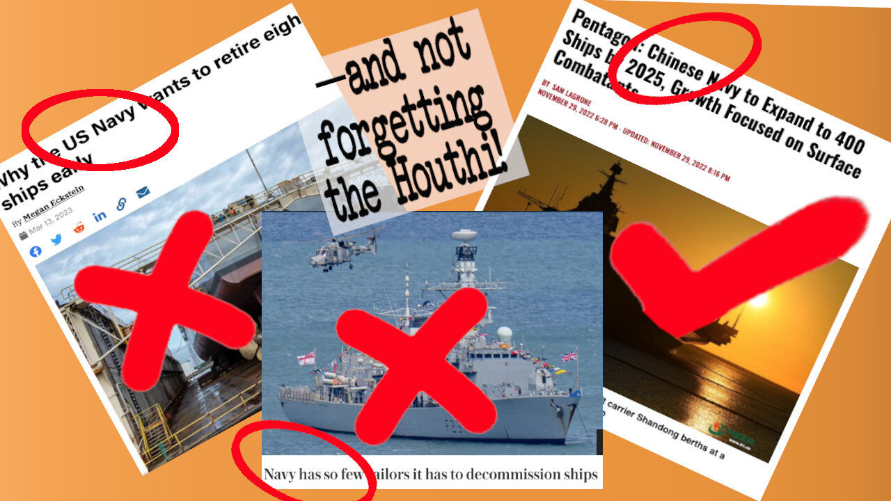 Are Our Navies Sinking Below the Waves?