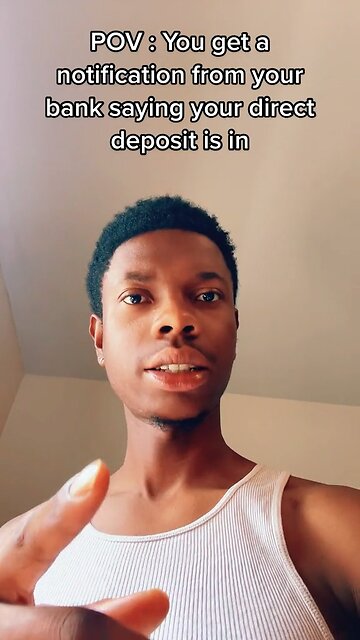 Direct Deposit Hits Account