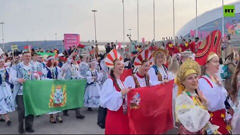 World Youth Festival Parade takes place in Russia