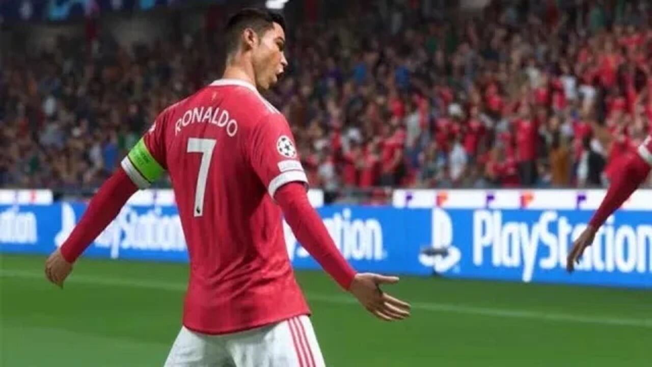 FIFA 22 Cristiano Ronaldo VS Real Madrid UEFA CL.