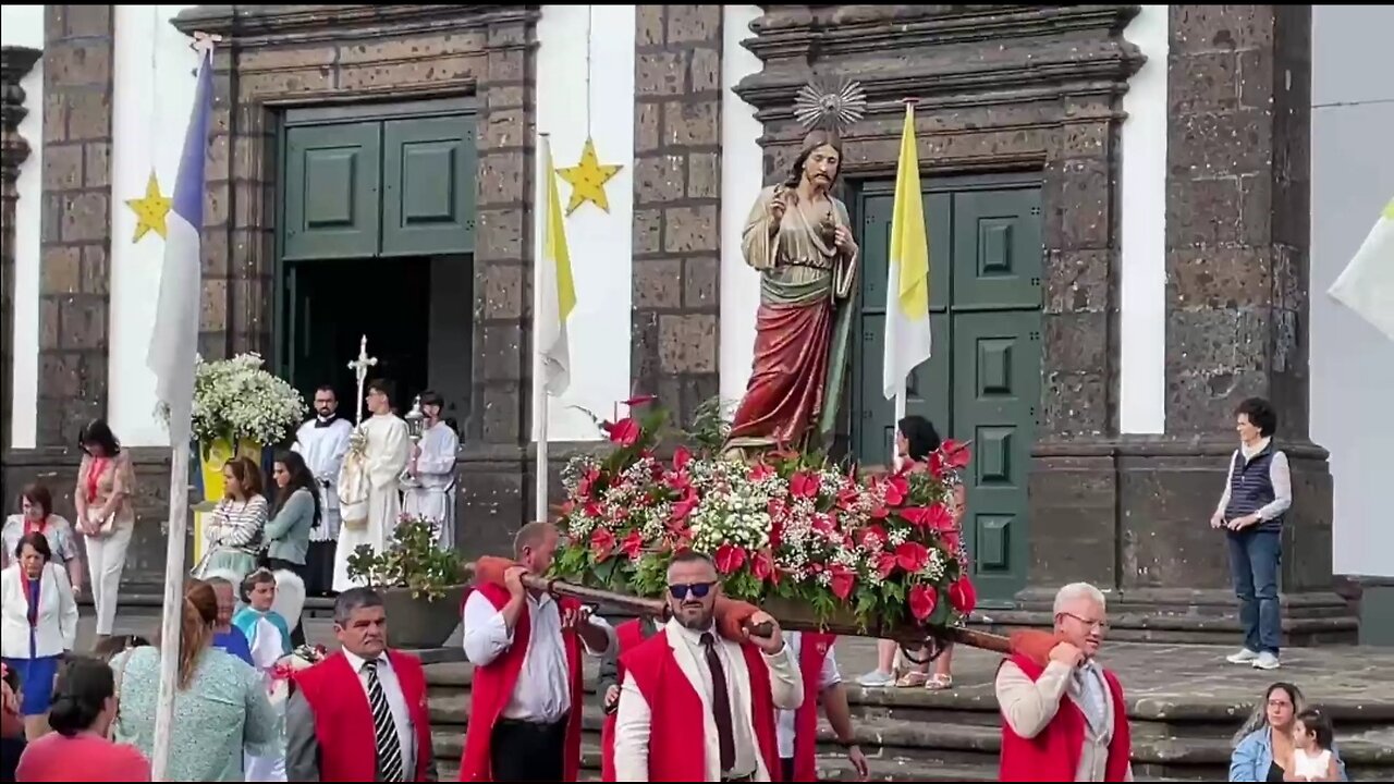 Procissao em honra do Sagrado Coracao de Jesus Rosario / Lagoa Acores - 02.07.2023