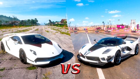 Lamborghini Sesto Elemento vs Ferrari FXX-K EVO | Forza Horizon 5