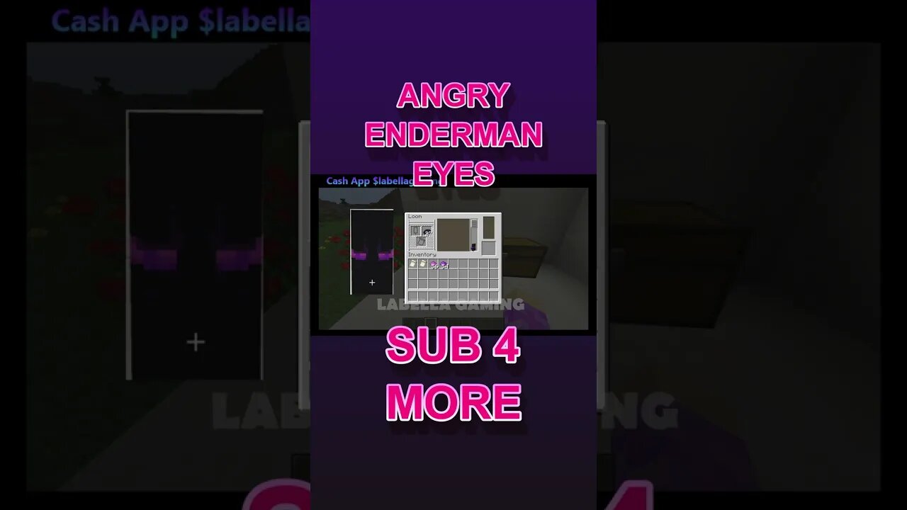 Minecraft: Enderman Eyes (Angry)